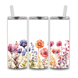 Personalized Multi Color Flowers