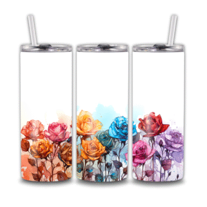 Personalized Multi Color Flowers