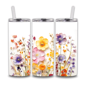 Personalized Multi Color Flowers