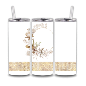 Gold Glitter Band Personalized