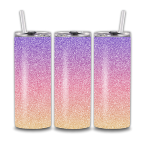 Multi Color Glitter Ombre