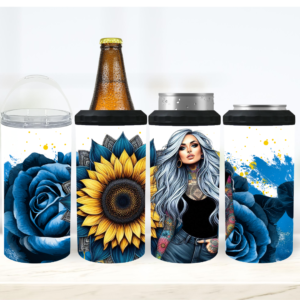 Colorful Sunflower16oz
